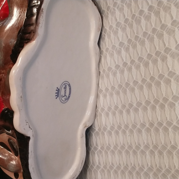 Sorelle- "Snowman riding a motorcycle" Large Cookie Jar - A31 - Picture 9 of 9